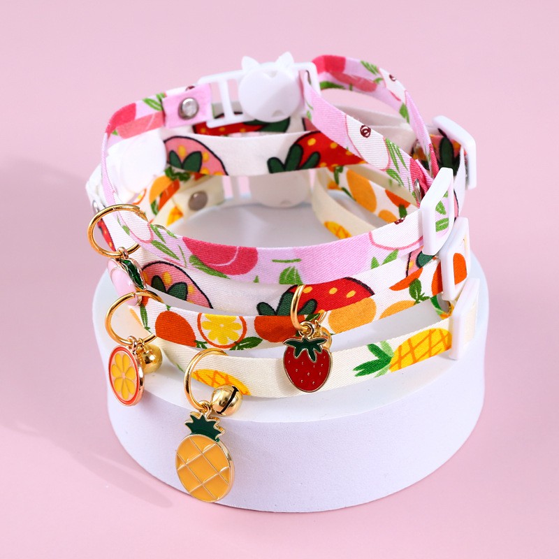 Vòng cổ Summer - hình trái cây mùa hè siêu cute cho mèo