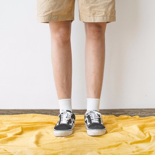 Tất cao cổ nam trơn Korea Men Basic Socks