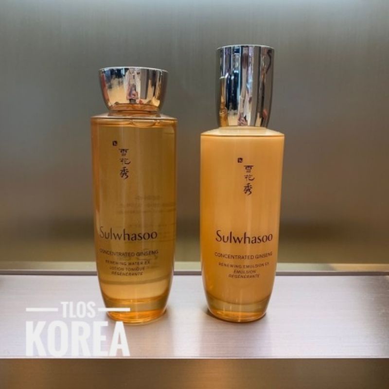 [Set Hiếm ]Set Sulwhasoo Nhân Sâm 7 Sp - Tái sinh - Chống Lão - Nâng cơ - Săn Chắc Da- Sulwhasoo Ginseng Renewing Set