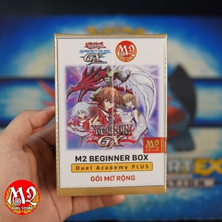 Hộp thẻ bài yugioh m2 beginner box - sgx1 gx duel academy speed duel - gói mở rộng
