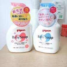 Sữa tắm sơ sinh Pigeon Baby Soap Nhật Bản hàng nội địa Nhật Bản
