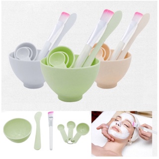 Bộ chén bát trộn mặt nạ 6 chi tiết