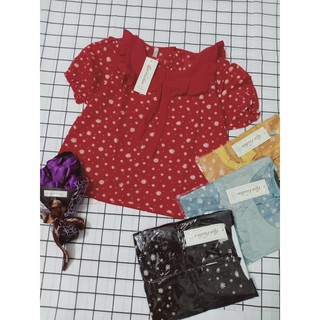 ÁO HOA CÚC CỔ SEN HOT TREN