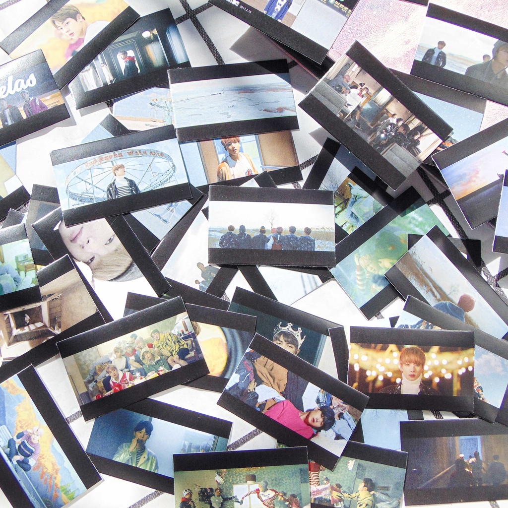 Bộ sticker 47 hình mv Spring days của BTS