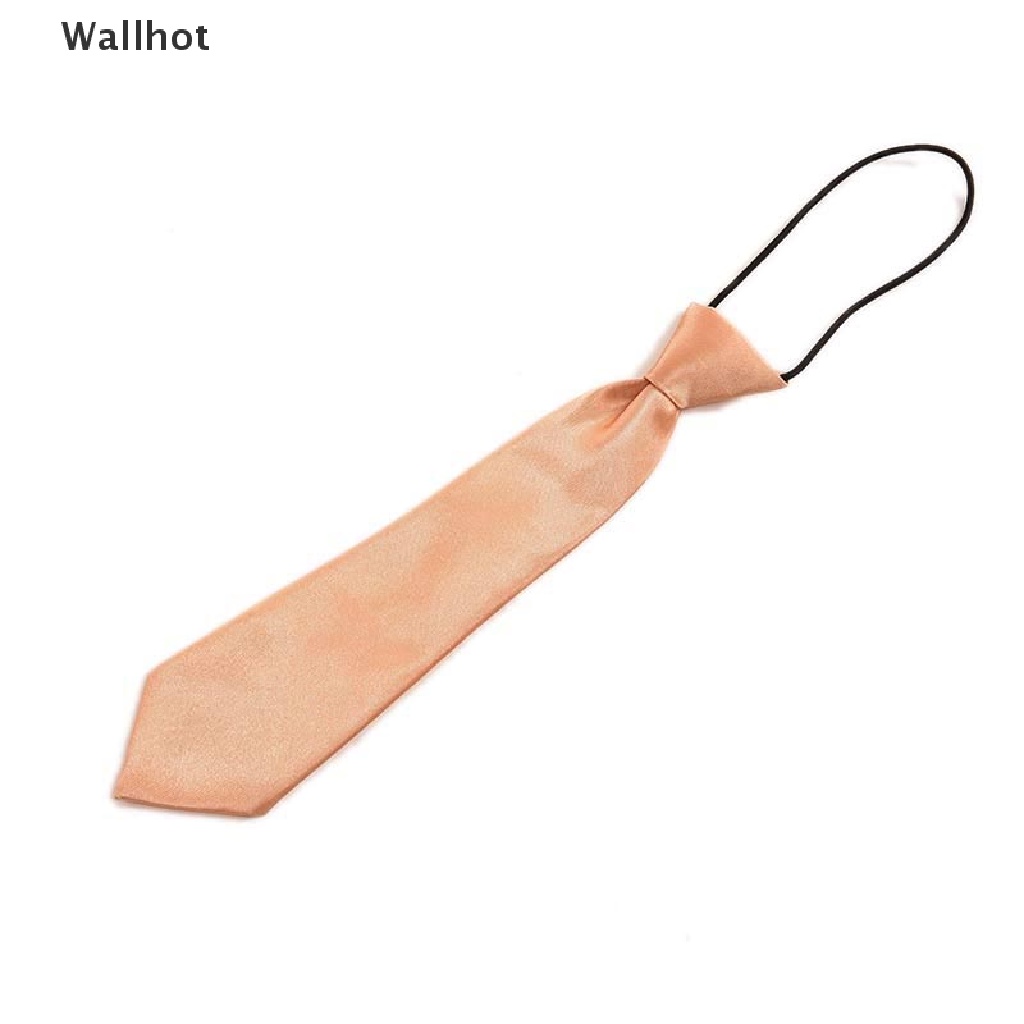 1 cà vạt co giãn 11 màu trơn dành cho bé trai | BigBuy360 - bigbuy360.vn