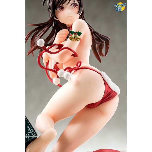 [Đặt trước] [Hakoiri Musume] Mô hình nhân vật Rent-A-Girlfriend Chizuru Mizuhara Santa Bikini de Fuwamoko Figure 1/6