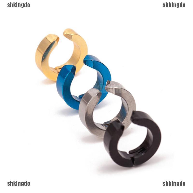 Khuyên Tai Thép Titanium Dạng Kẹp Cho Nam Nữ