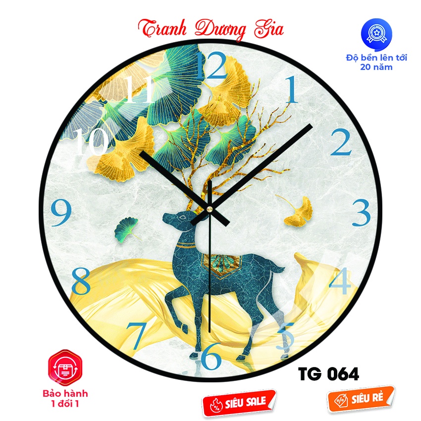 Đồng Hồ  tráng gương Treo Tường ❤️Freeship❤️ Đồng Hồ Pha Lê Trang Trí Decor Nhà Cửa Phòng Khách kim trôi