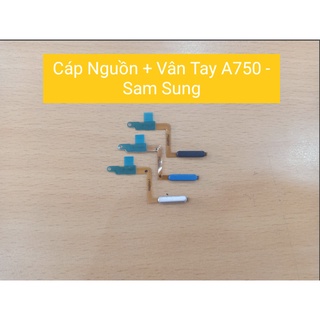 cáp nguồn + Vân Tay A750 sam sung