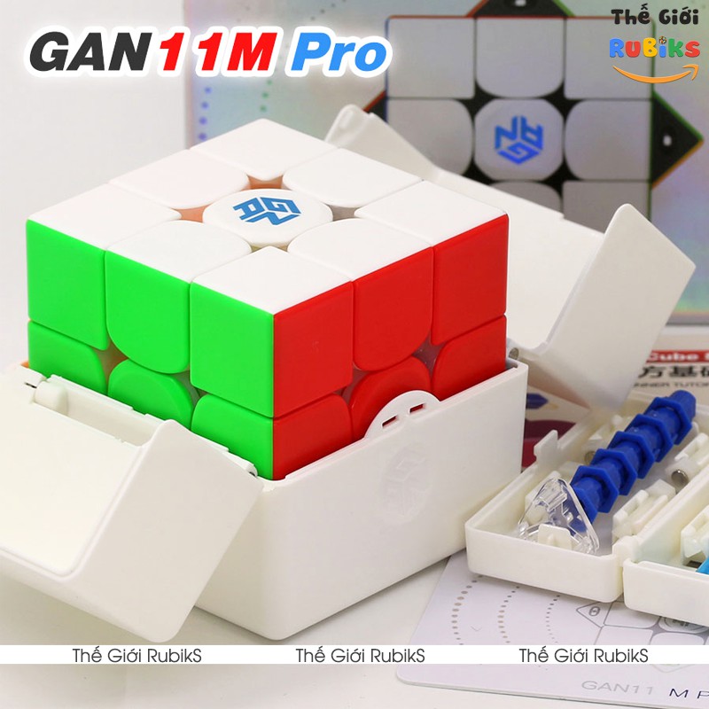 🔥HOT🔥 Rubik GAN 11 M Pro / Duo 3x3 Có Sẵn Nam Châm GAN11 M Frosted, UV Coated, Soft Edition GANCUBE Flagship 2021