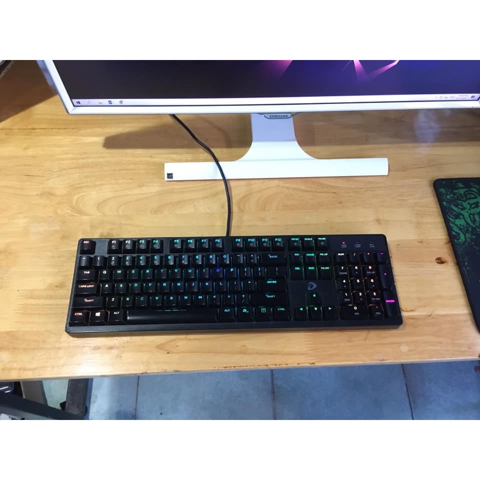 Bàn phím cơ Dareu EK1280 led RGB chính hãng công ty Mai Hoàng phân phối, hàng used còn 95%
