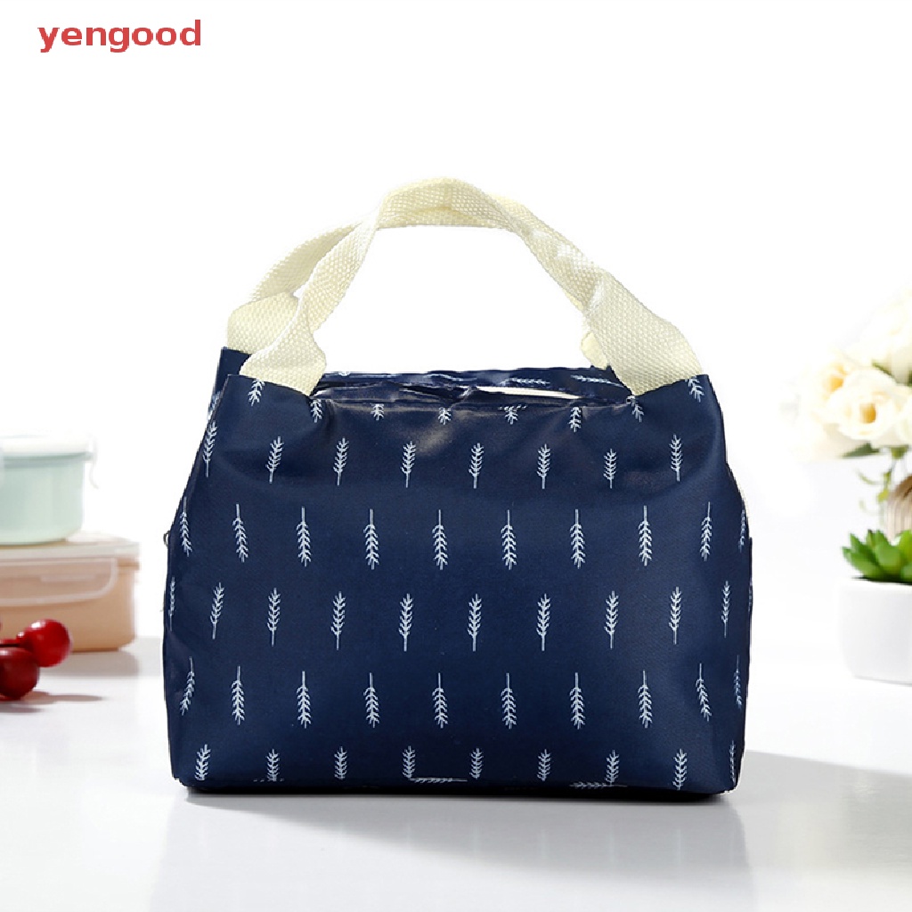 1 Túi Đựng Thức Ăn Trưa Giữ Nhiệt In Họa Tiết Chim Hồng Hạc Hoạt Hình Vui Nhộn Tiện Dụng Mang Theo Du Lịch / Dã Ngoại Cho Nữ