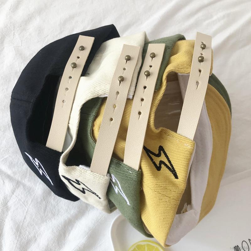 Mũ lưỡi trai thêu chữ đáng yêu cho bé