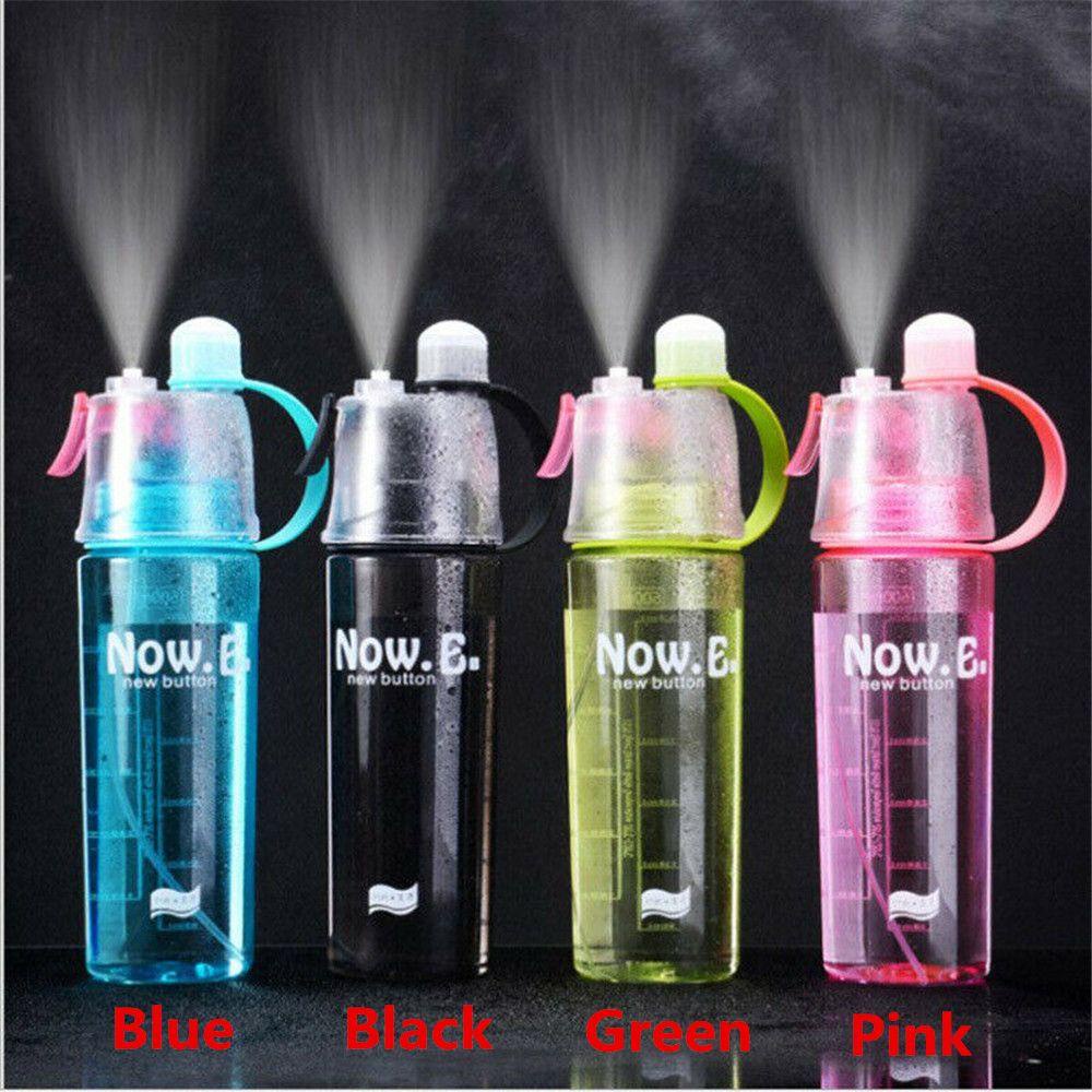 BEAUTY Bình Nước Nhựa 600ML Kèm Ống Hút