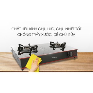 Bếp gas TAKA DK68E ( HÀNG TRƯNG BÀY )