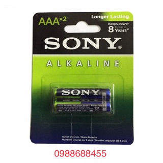 Pin aaa sony alkaline vỉ 2 viên