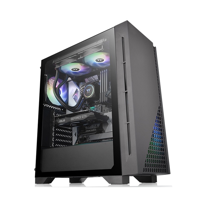 Vỏ Case Thermaltake H330 TG Black Hàng chính hãng