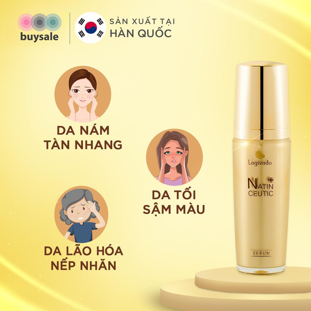 Tinh chất serum dưỡng chống lão hóa da HÀN QUỐC NATIN CEUTIC SERUM 50ml - Buysales