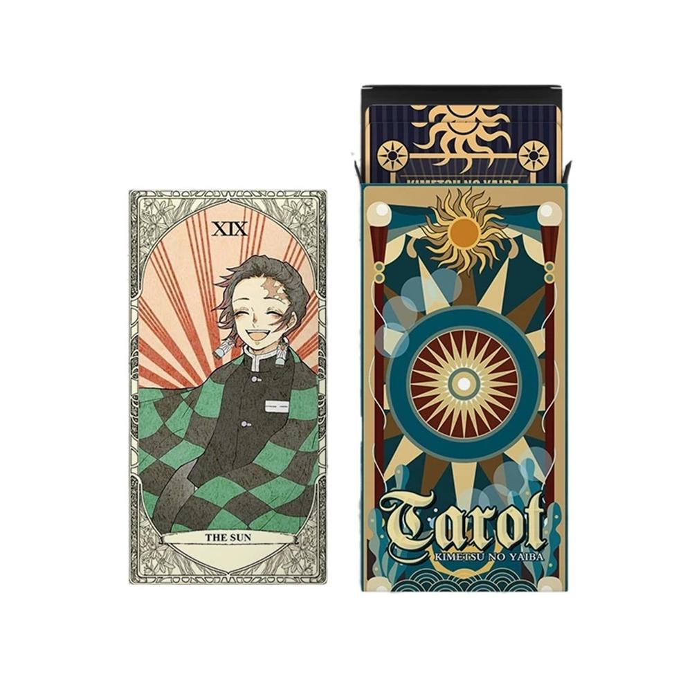 Bộ Bài Tarot 22 Lá Họa Tiết Hoạt Hình Demon Slayer Kamado Tanjirou Nezuko