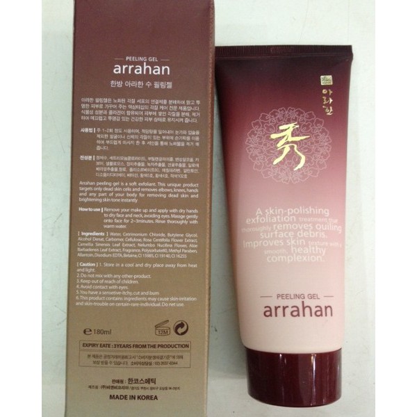 Tẩy Tế Bào Chết Arrahan Peeling Gel 180ml