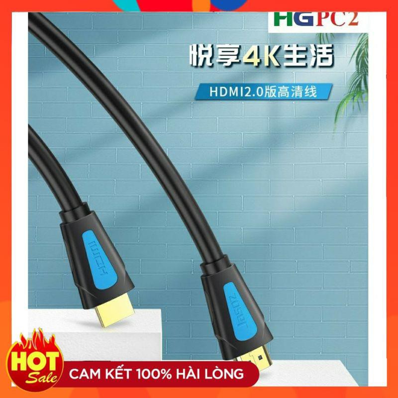 [Lõi Đồng 4K]CÁP HDMI Jasoz 1.5M 3M 5M 10M lõi đồng HDTV 4K*2K (19+1)-Dây HDMI to HDMI 2 đầu tròn chuẩn FULL HD 1080p