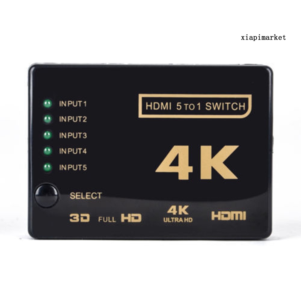 Thiết Bị Chia Cổng Hdmi 4k 1080p Từ 5 Đến 1 Cổng