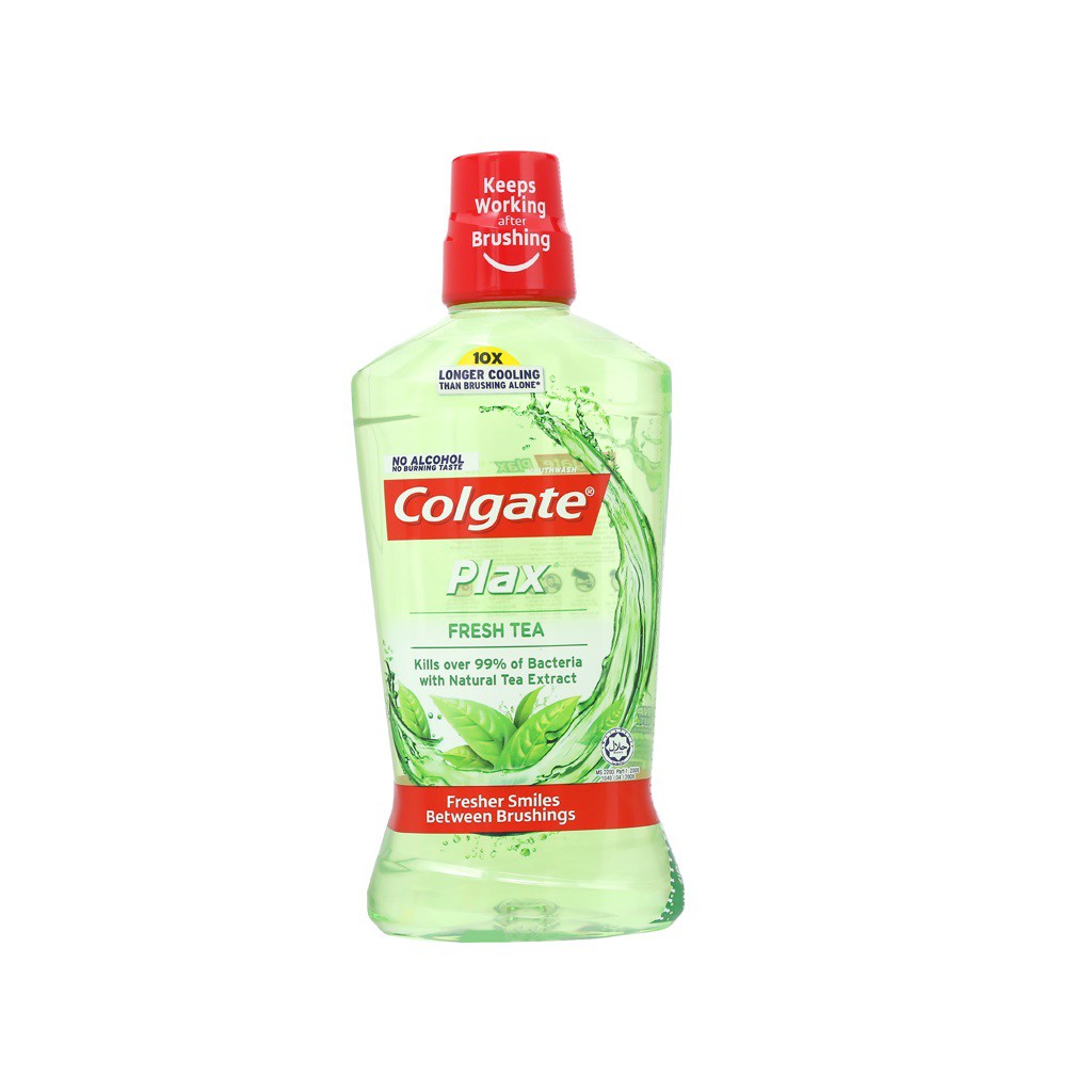 Nước súc miệng Colgate Plax trà xanh 750ML