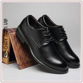 Giày Nam Cao Cấp Phong Cách Công Sở Đẹp GIAYNAMVIP Giày Da Nam Giá Rẻ Buộc Dây GD55