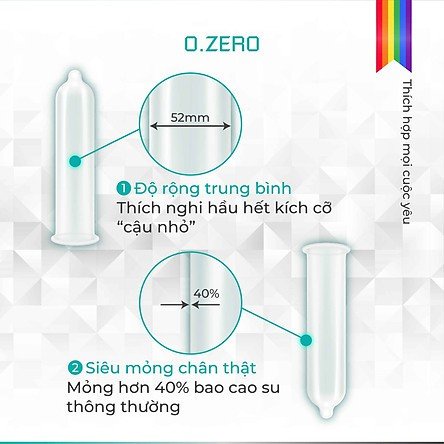Bao sao su Up To Top size nhỏ 49mm kéo dài thời gian bi chấm gân chìm Tâm Thiện Chí