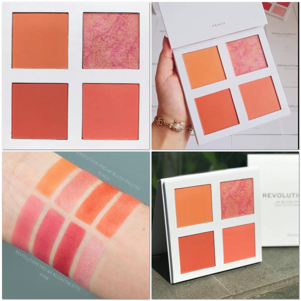 4k blush palette peach