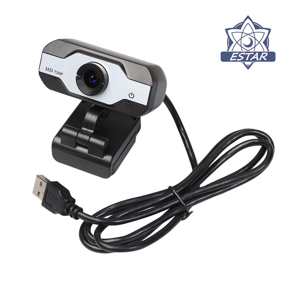 Webcam 720p Hd Có Micro Xoay 360 Độ Cho Laptop Pc