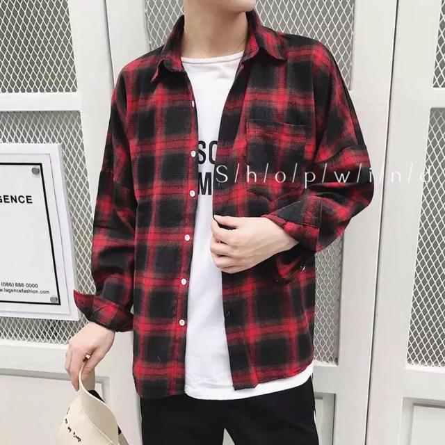 Áo khoác sowmi unisex form rộng CARO nam nữ phong cách ulzzang Wind | BigBuy360 - bigbuy360.vn