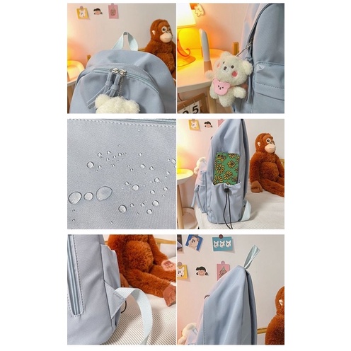 Balo đi học, đi chơi nữ 5 màu