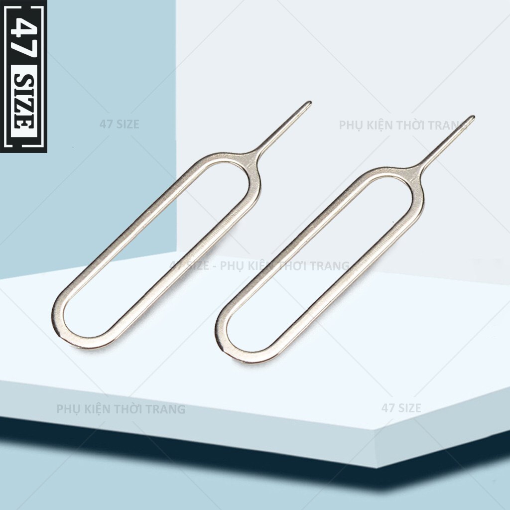 Que chọc sim kim loại không gỉ cho các loai điện thoại