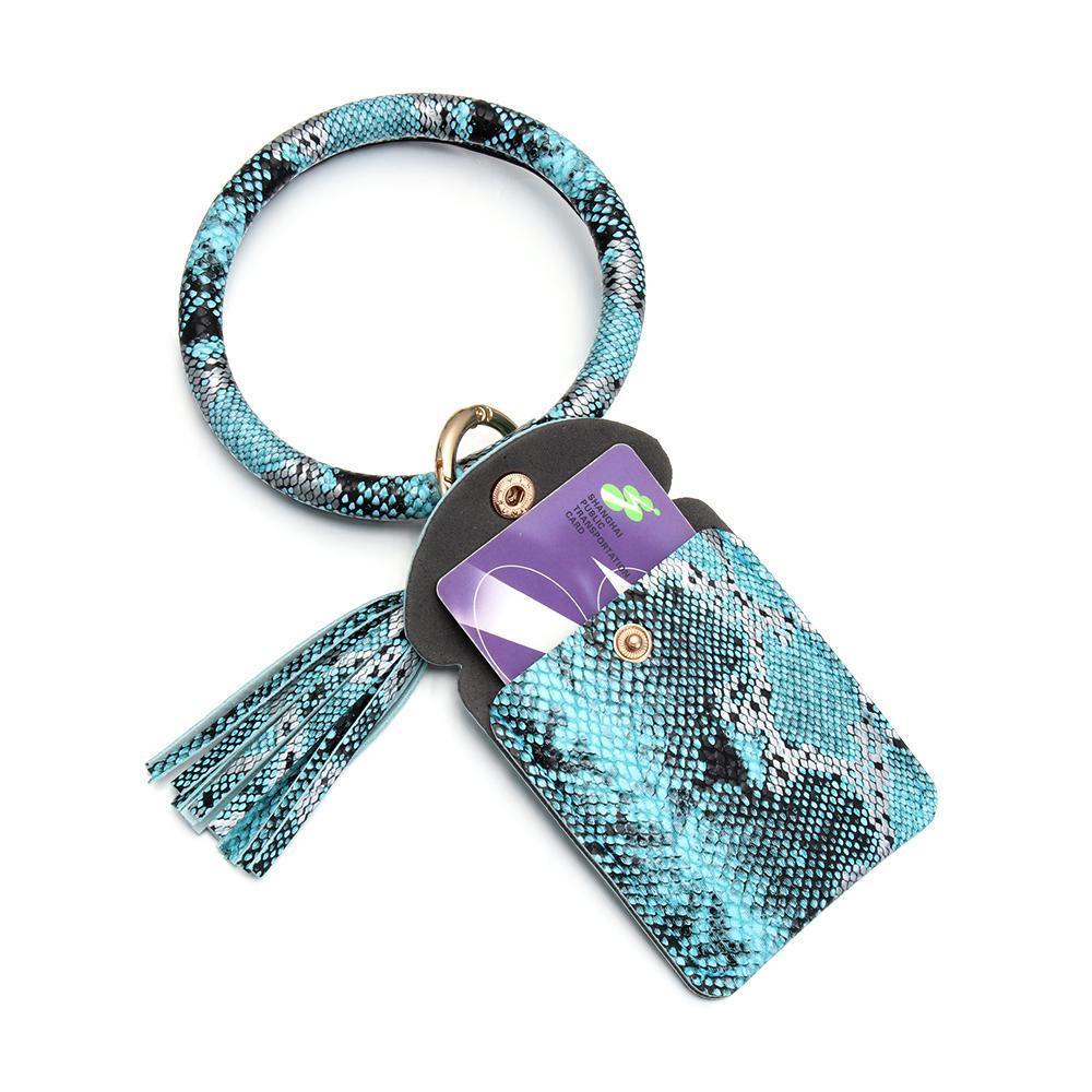 Vòng Tay Kiêm Ví Da Rắn KENT1 Giá Đỡ