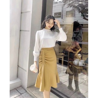 Chân váy đuôi cá - chỉ còn đen ( giá sale)