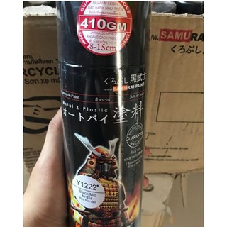 Sơn SAMURAI KUROBUSHI Yamaha Mio Đen (Y1222*)
