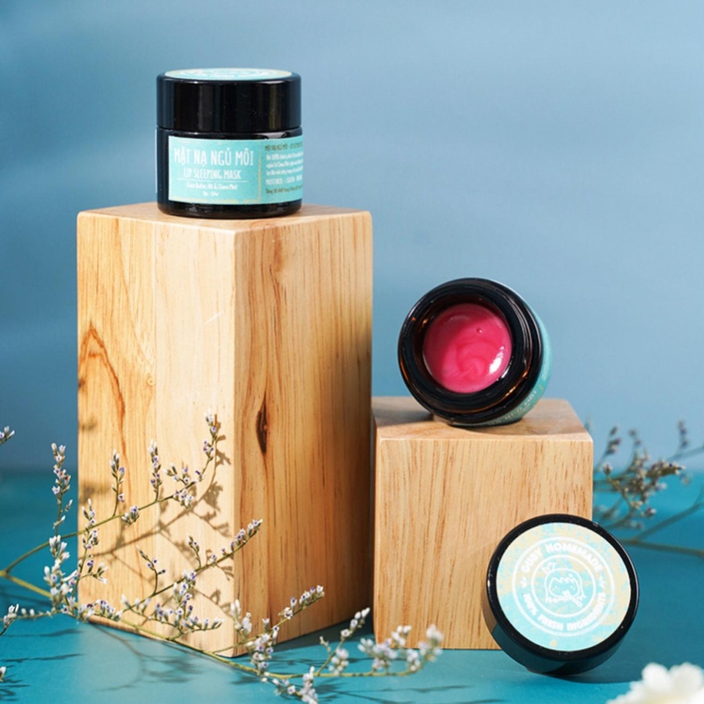 Mặt Nạ Ngủ Môi LIP SLEEPING MASK - Handmade by GUBY HOMEMADE