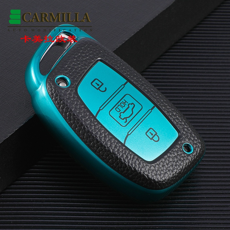 Bao Da TPU Đựng Chìa Khóa Xe Hơi Cho Hyundai Elantra HB20 I10 I20 I30 IX25 IX35 IX45 TUCSON