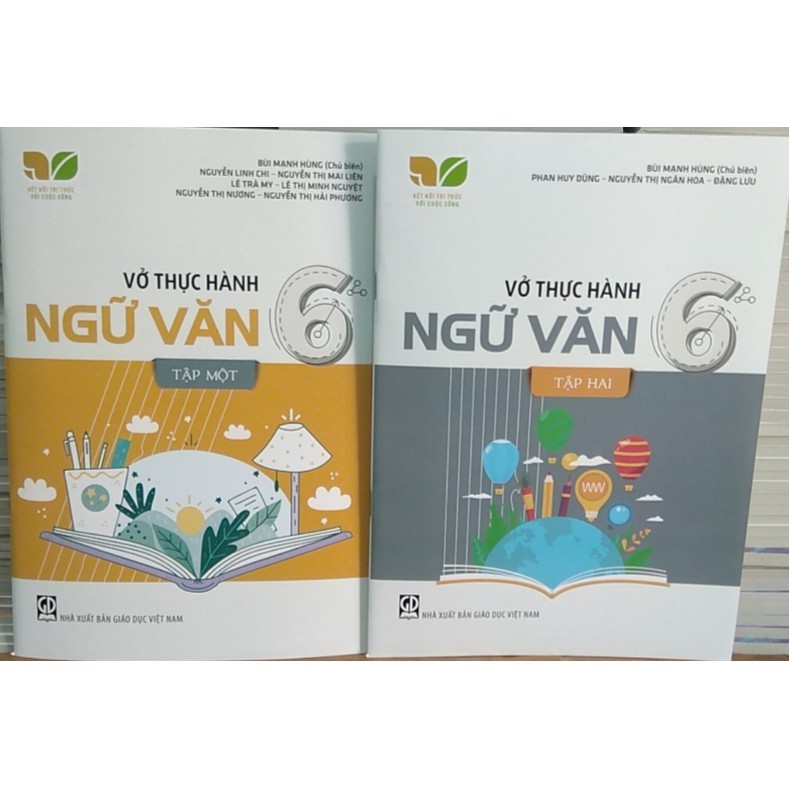 Combo sách - Vở thực hành ngữ văn 6  - Sách kết nối - NXB Giáo dục