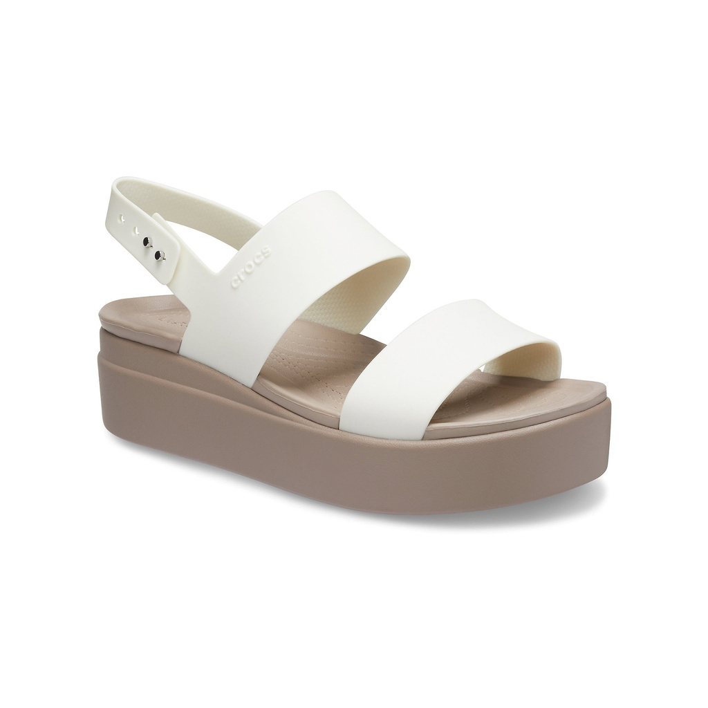 Dép sandal đế xuồng nữ CROCS Brooklyn 206453-159