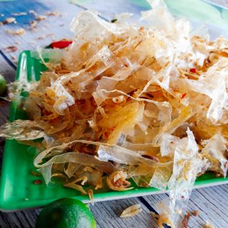 1kg Bánh tráng trộn sate tắc hành phi
