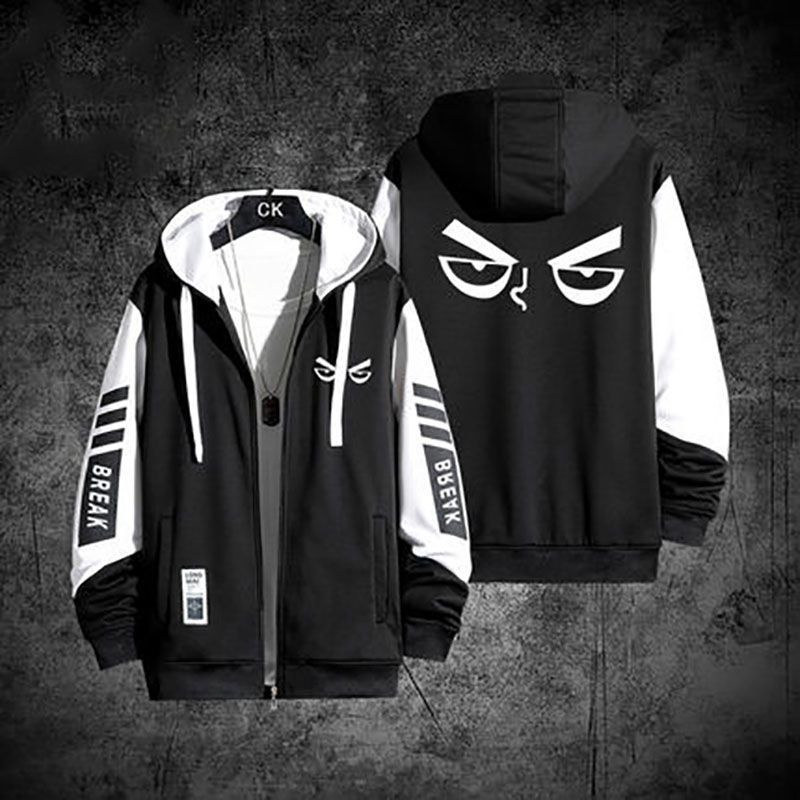 Assassin Scissor Seven with the Shadow Assassin Seven zipper hooded sweater coat long-sleeved cardigan men and women loose clothes