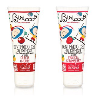Kem đánh răng hữu cơ cho bé Biricco - Ý - 75ml