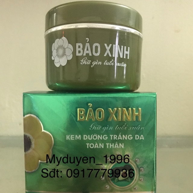 Kem dưỡng trắng da toàn thân Bảo Xinh 80g