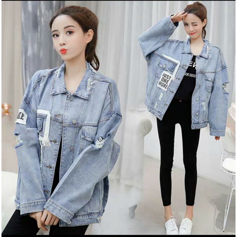 Áo khoác jean nam wawa 07, wax giả túi sau cực chất nam tính, Mua Ngay