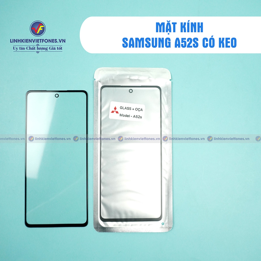 Mặt Kính Ép Kính SS A52S, A52, A53 5G, S20 FE có keo
