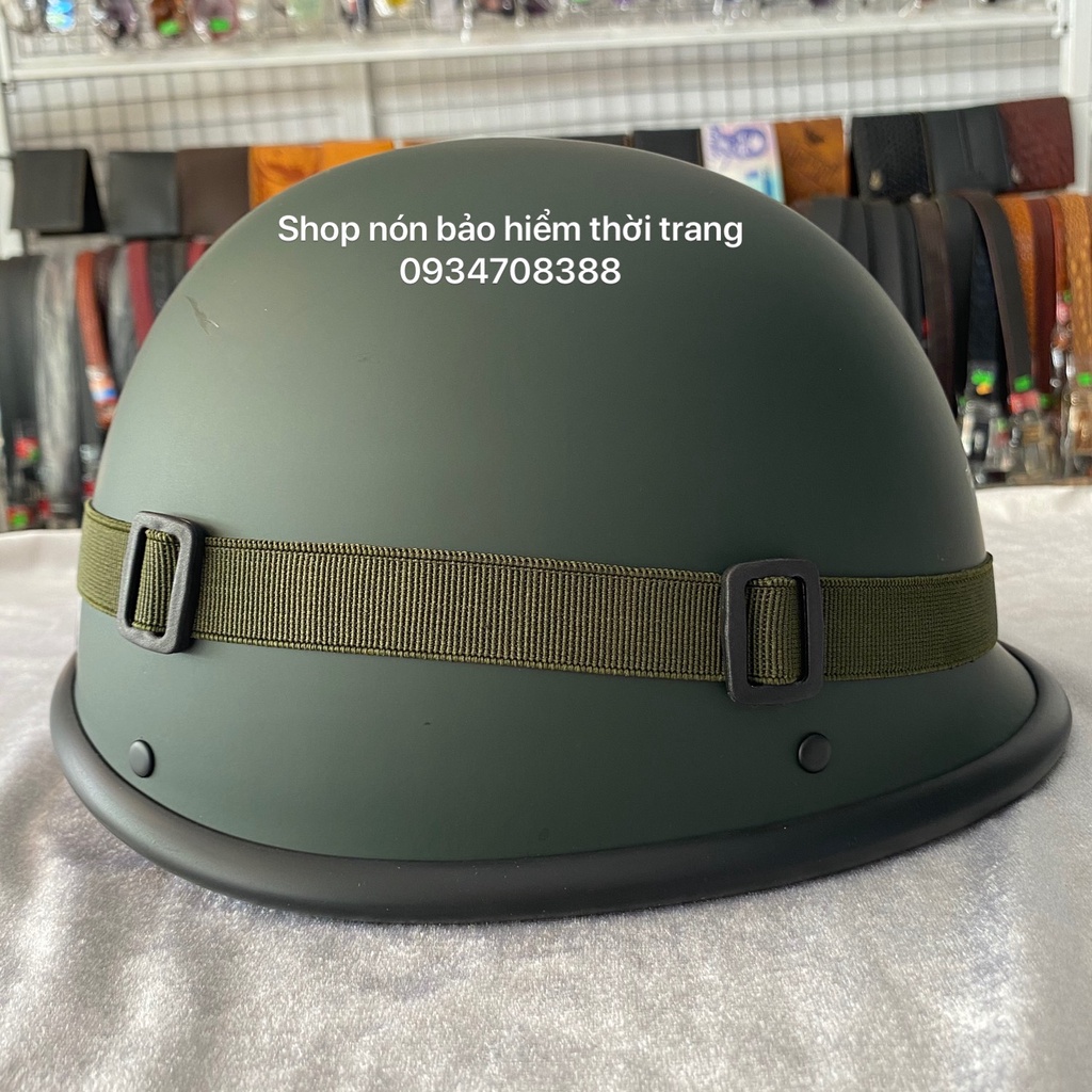 NÓN BẢO HIỂM LÍNH MỸ CAO CẤP - THƯƠNG HIỆU VIA
