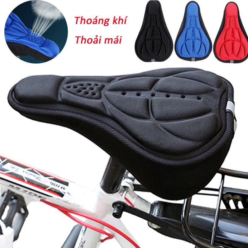 Foam pad for mountain bike saddle, comfortable, anti-slip, convenient