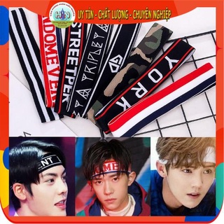 Băng đô thể thao Cotton Thần Tượng Hàn Quốc - Nhiều mẫu - siêu rẻ - siêu đẹp